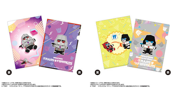 もちぼっつ トランスフォーマー クリアファイルセット メガトロン/メガトロン シャッタードグラスver.[amiami][GOODS][新作]
