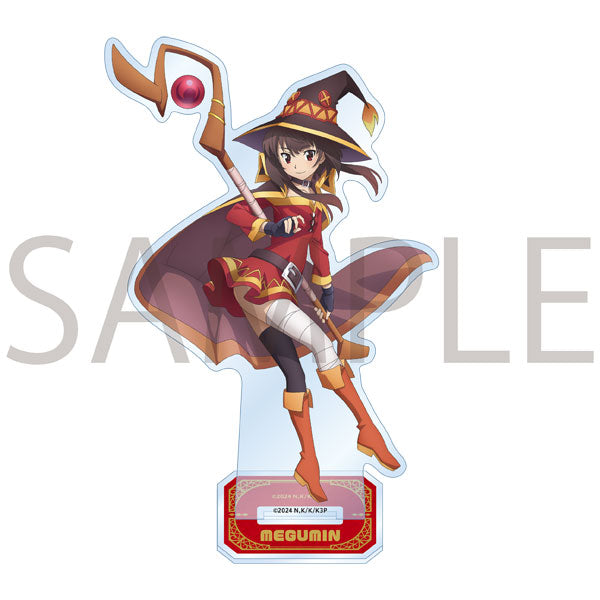 ｢この素晴らしい世界に祝福を!3｣アクリルスタンドフィギュア めぐみん[KADOKAWA][GOODS][新作]
