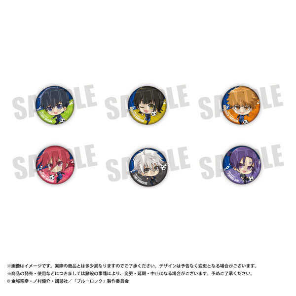 『ブルーロック』 キャラぷちトレーディング缶バッジ 1箱 6個入[amie][トレーディング][新作]