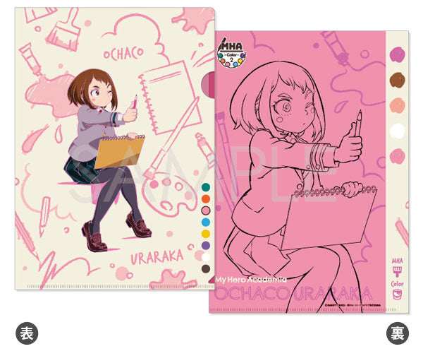僕のヒーローアカデミア クリアファイル-Color2- C.麗日 お茶子[ソル・ インターナショナル][GOODS]