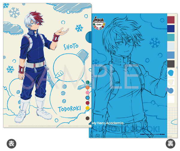 僕のヒーローアカデミア クリアファイル-Color- D.轟 焦凍[ソル・ インターナショナル][GOODS]
