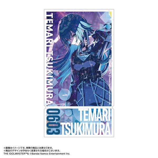 学園アイドルマスター チケット風ダイカットステッカー 月村手毬 [amiami][GOODS]