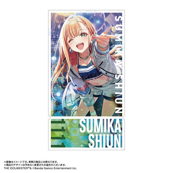 学園アイドルマスター チケット風ダイカットステッカー 紫雲清夏 [amiami][GOODS]