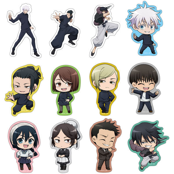Jujutsu Kaisen Season 2 Hidden Inventory / Premature Death Trading Die-cut Stickers Box of 12 [Movic][Trading]