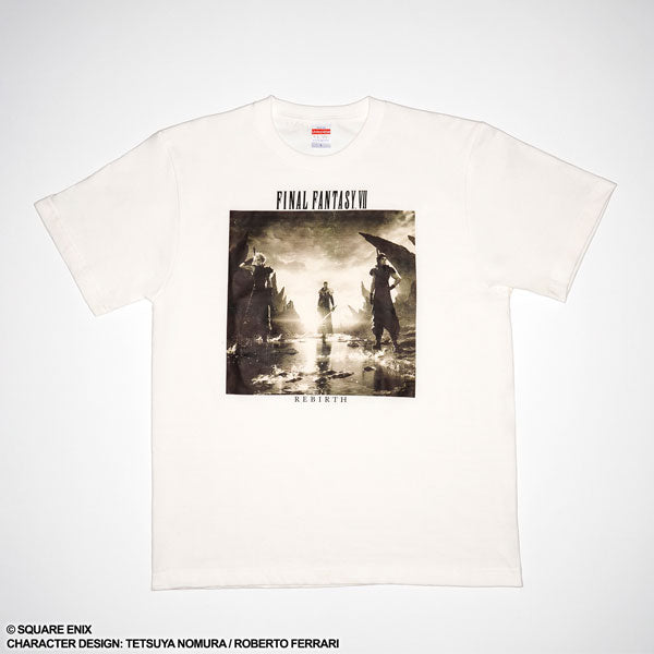 ファイナルファンタジーVII リバース Tシャツ キーアート(ホワイト) [スクウェア・ エニックス][GOODS]