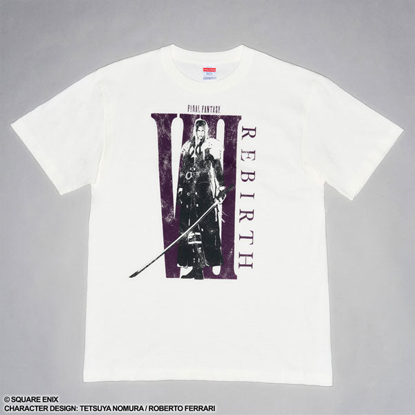 ファイナルファンタジーVII リバース Tシャツ セフィロス(ホワイト×パープル) [スクウェア・ エニックス][GOODS]