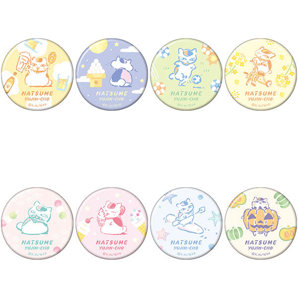 Natsume's Book of Friends Nyanko-sensei Character Badge Collection (Box of 8) [Movic][Trading]
