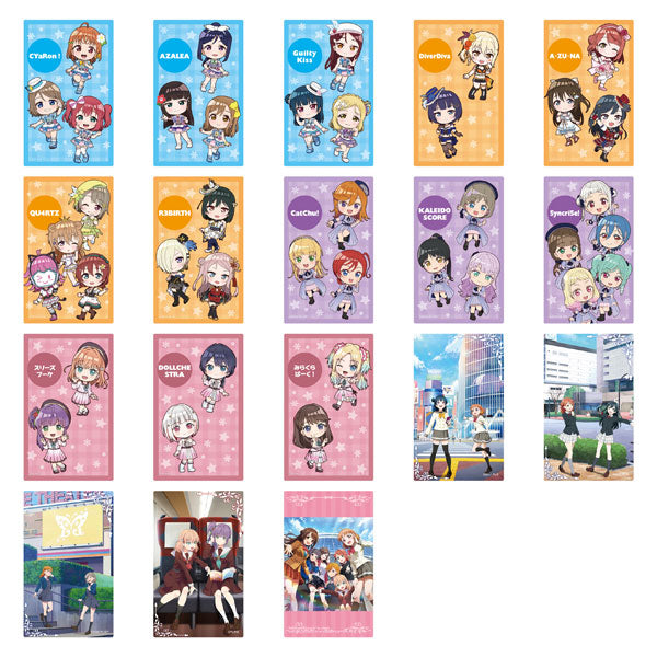 Love Live! School idol project Alternate Dimension Festival Memorial Clear Card Collection Box of 9 [Movic][Trading]