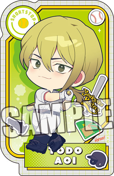 忘却バッテリー ダイカットステッカー「藤堂 葵」 [ブロッコリー][GOODS]