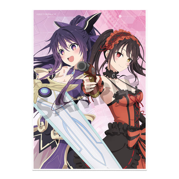 デート・ア・ライブV A6ビジュアルアクリルプレート 夜刀神十香&時崎狂三 [ホビーストック][GOODS]