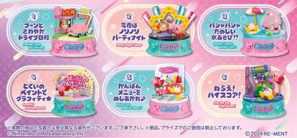 Kirby in Pop City!! 1 box, 6 pieces [Re-Ment][T-Figure]