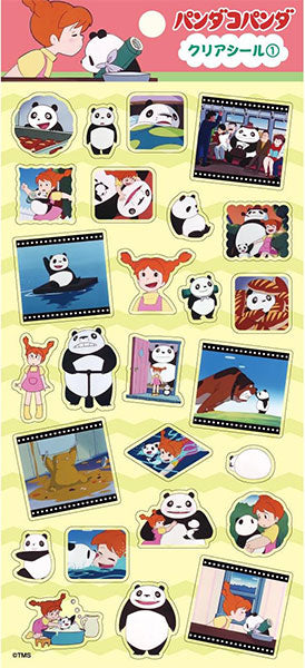 Panda Kopanda Clear Stickers (A) [Ensky][GOODS]