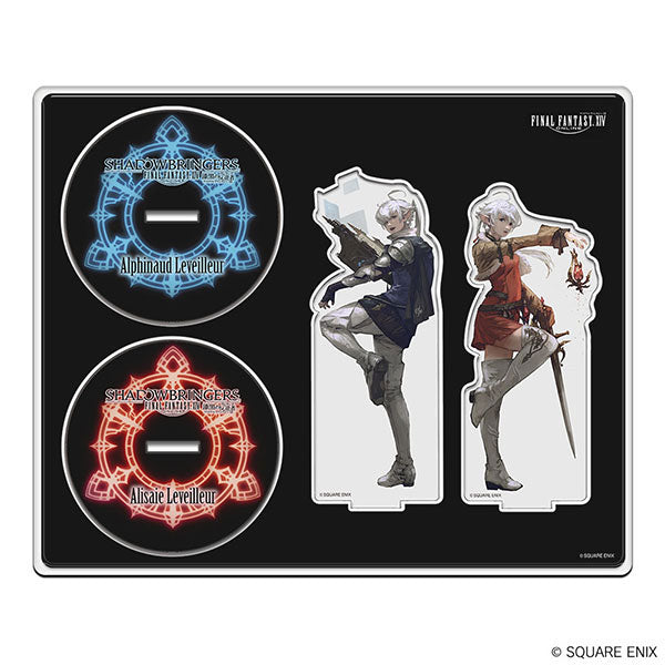 ファイナルファンタジーXIV: 漆黒のヴィランズ アクリルスタンド アルフィノ&アリゼー [スクウェア・エニックス][GOODS]