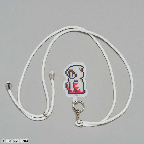 ファイナルファンタジー ピクセルリマスター スマートフォンショルダーストラップ 白魔道士 [スクウェア・ エニックス][GOODS]