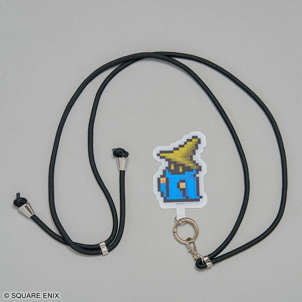 ファイナルファンタジー ピクセルリマスター スマートフォンショルダーストラップ 黒魔道士 [スクウェア・ エニックス][GOODS]