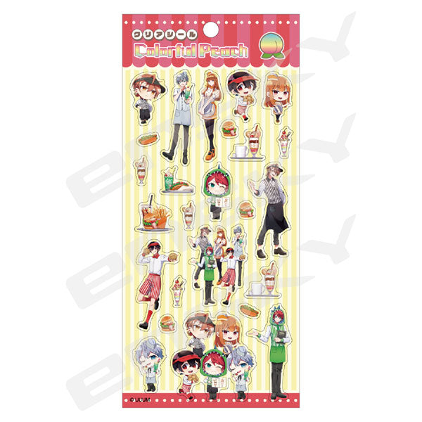 Colorful Peach Clear Seals Diner ① [Ensky][GOODS]
