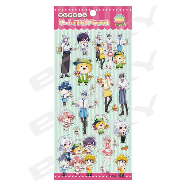 カラフルピーチ クリアシール ダイナー ② [エンスカイ][GOODS]