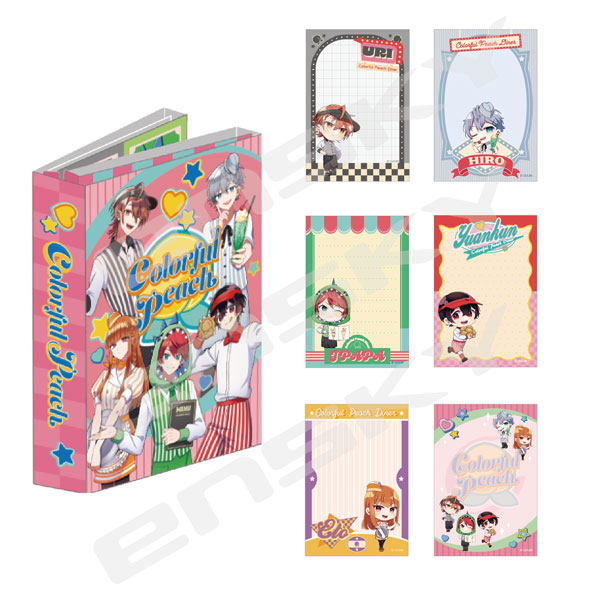 カラフルピーチ パタパタメモ ダイナー ① [エンスカイ][GOODS]