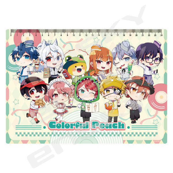 カラフルピーチ 下じき ダイナー ② [エンスカイ][GOODS]