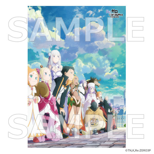 「Re:ゼロから始める異世界生活」A3クリアポスター 劇場型悪意 ver. [KADOKAWA][GOODS]