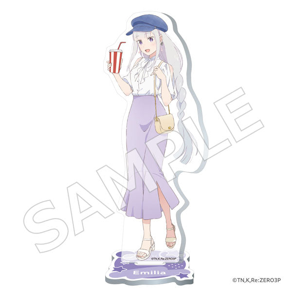 「Re:ゼロから始める異世界生活」アクリルスタンドフィギュア  ムービーシアター ver.エミリア [KADOKAWA][GOODS]