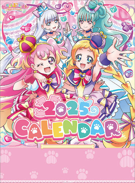 CL-017 2025 わんだふるぷりきゅあ! A2カレンダー [エンスカイ][GOODS]