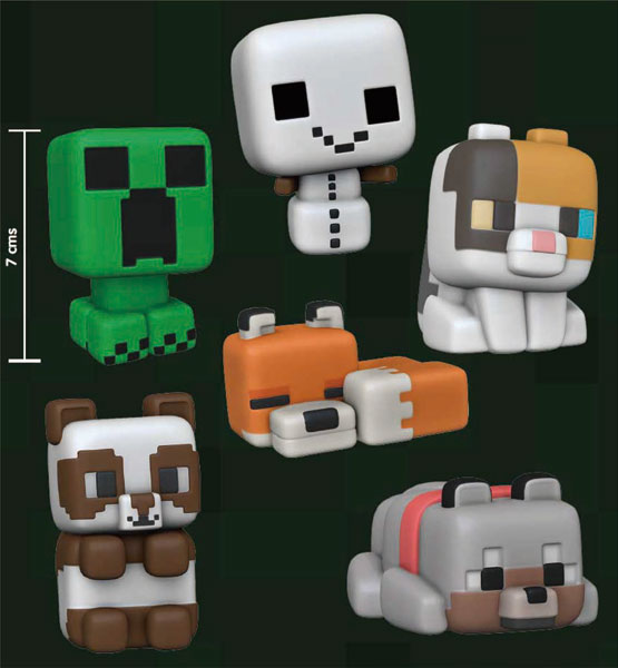 マインクラフト スクイーズコレクション シリーズ5 16個アソートBOX 1箱16個入り [ジャスト・トイズ][トレーディング]