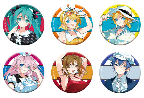 Hatsune Miku Series Character Badge Collection, Box of 6 [Movic][Trading]