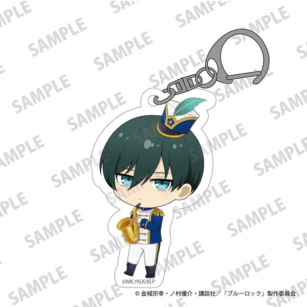 TVアニメ「ブルーロック」ミニキャラアクリルキーホルダー マーチングバンド Ver. 糸師 凛 [KADOKAWA][GOODS]