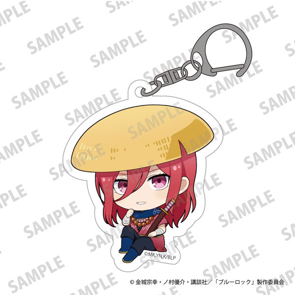 TVアニメ「ブルーロック」ミニキャラアクリルキーホルダー 風来坊 Ver. 千切 豹馬 [KADOKAWA][GOODS]