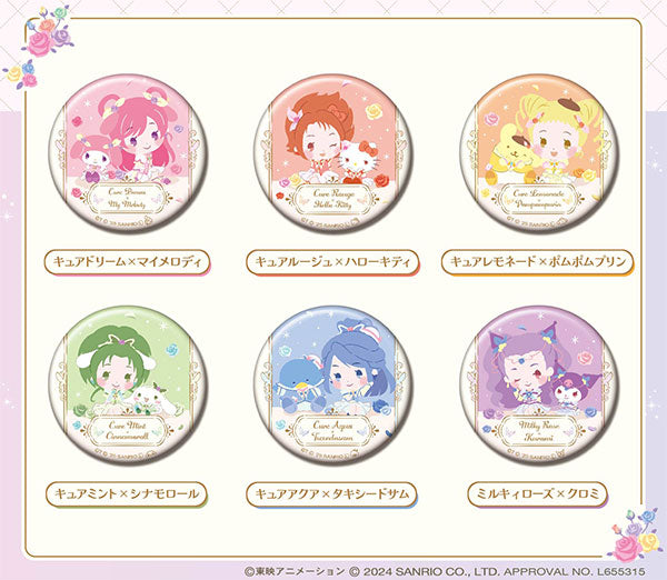 CANバッジ Yes! プリキュア5GoGo!&times;サンリオキャラクターズ 1箱12個入り [ハセ・プロ][トレーディング]