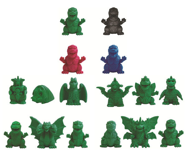 ゴジラけしごむコレクション 1箱12個入り [東宝][トレーディング]