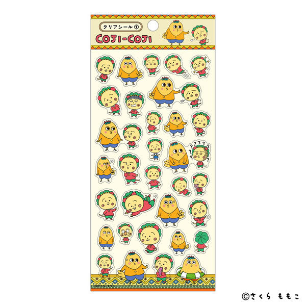 コジコジ クリアシール ①次郎くんといっしょ [エンスカイ][GOODS]