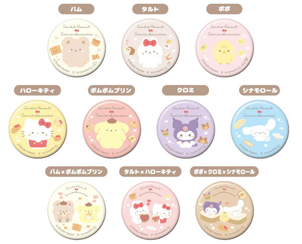 CANバッジ スタジオハヌル×サンリオキャラクターズ 1箱10個入り [ハセ・プロ][トレーディング]