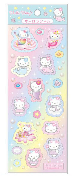 ハローキティ オーロラシール マーメイド&フェアリー [ティー・シー・ピー][GOODS]