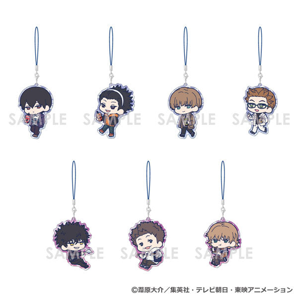 World Trigger Visual Color Acrylic Strap 2 BOX.B 1 Box of 7 [Sol International][Trading]