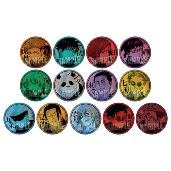 Trading Hologram Can Badge Jujutsu Kaisen, Box of 13 [Bell House] [Trading]
