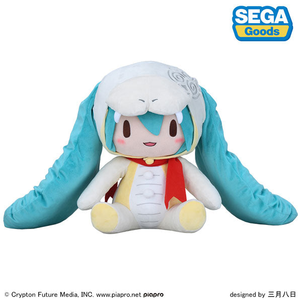 初音ミク 巳2025 ふわぷち ぬいぐるみ(LL) [セガ フェイブ][GOODS]
