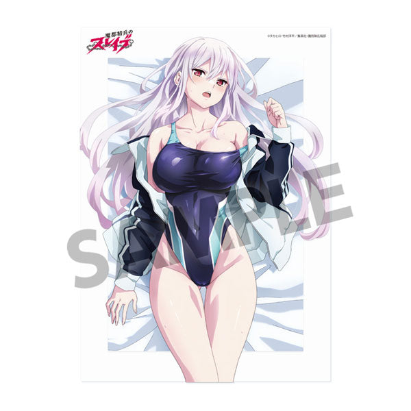 魔都精兵のスレイブ  描き下ろしビジュアルアクリルプレート 羽前京香 競泳水着 ver. A [ホビーストック][GOODS]