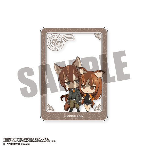 アークナイツ ユカタン&スキウース ミニキャラ クリアカード [amiami][GOODS]