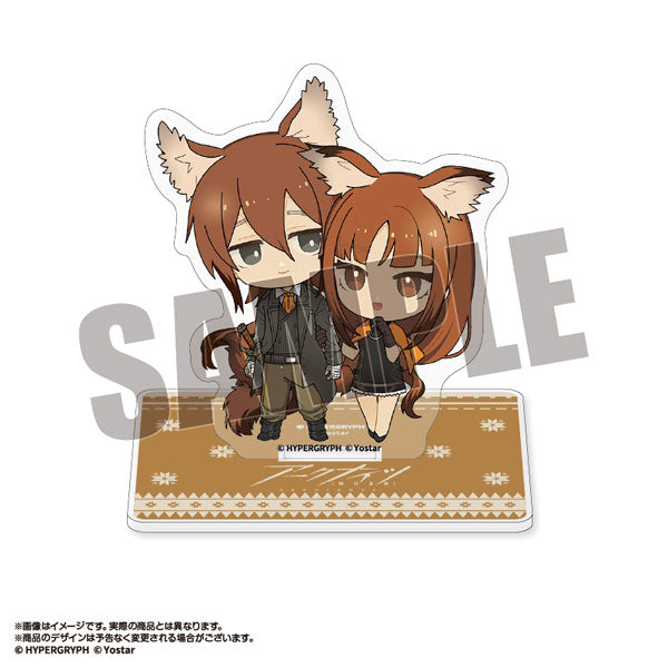 アークナイツ ユカタン&スキウース ミニキャラ アクリルスタンド [amiami][GOODS]