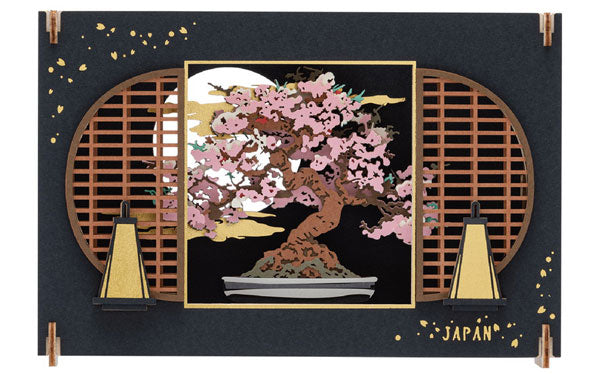 ペーパーシアター -ウッドスタイル- PT-WL27 BONSAI - 桜 - [エンスカイ][GOODS]