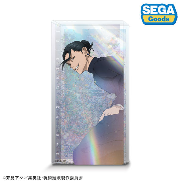 呪術廻戦 懐玉・玉折 グリッターアクリルブロック“夏油 傑(群青) [セガ フェイブ][GOODS]