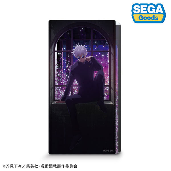 呪術廻戦 懐玉・玉折 グリッターアクリルブロック“五条 悟(落日) [セガ フェイブ][GOODS]