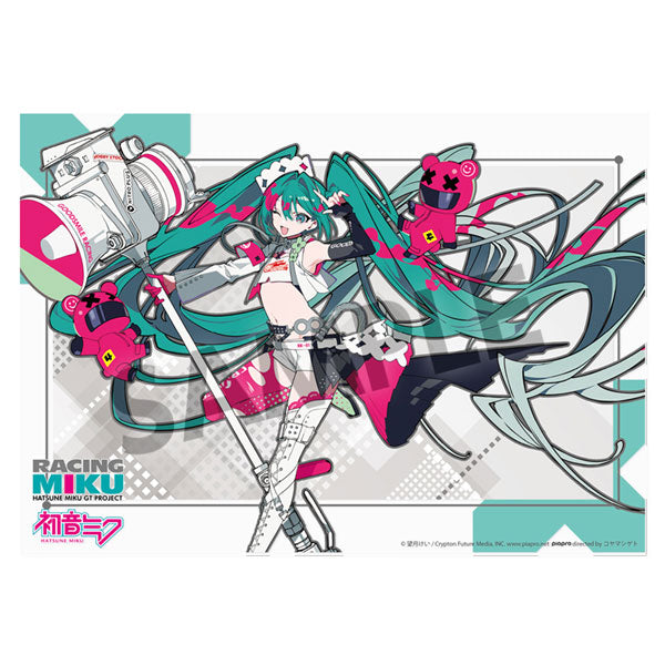 レーシングミク 2025 キービジュアル2 Ver. ビジュアルアクリルプレート [ホビーストック][GOODS]