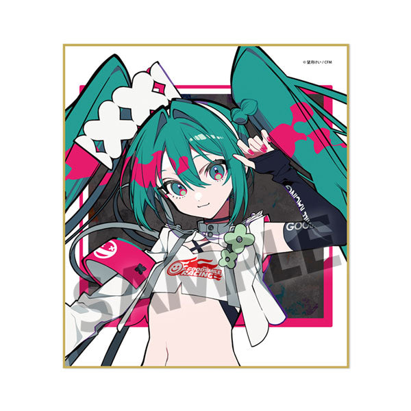 レーシングミク 2025 キービジュアル1 Ver. ミニ色紙 [ホビーストック][GOODS]