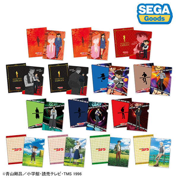 名探偵コナン ビジュアルアートクリアファイル Vol.2 1箱14個入り [セガ フェイブ][トレーディング]