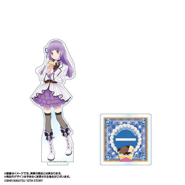 アイカツ!あかりGeneration×マリオンクレープ  描き下ろしアクリルスタンド 氷上スミレ [amiami][GOODS]