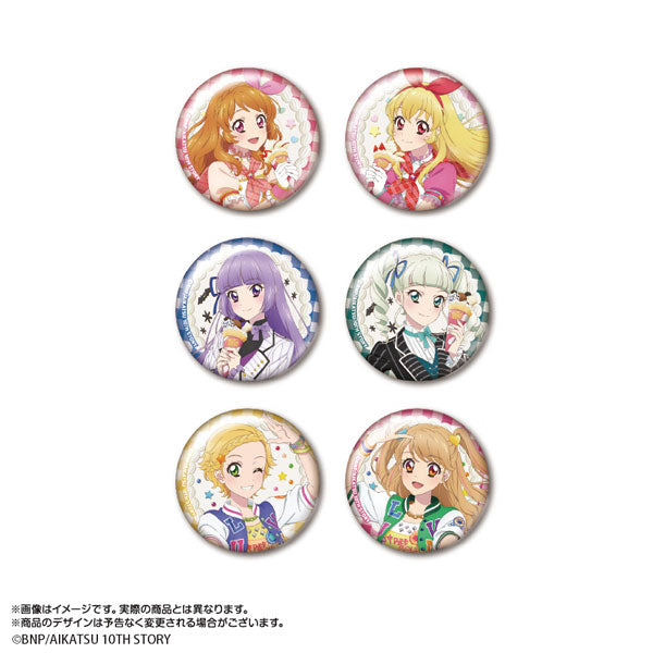 アイカツ!あかりGeneration×マリオンクレープ  描き下ろしトレーディング缶バッジ 1箱6個入り [amiami][トレーディング]