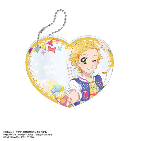 アイカツ!あかりGeneration×マリオンクレープ  ぴくりあアクキー&スタンド 新条ひなき [amiami][GOODS]